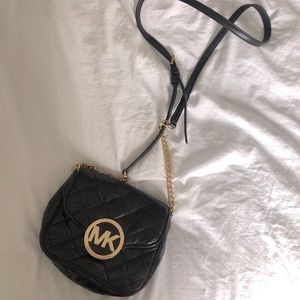 Michael Kors MK logo crossbody bag